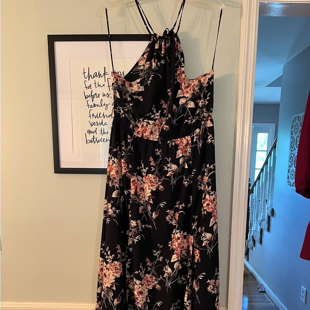 LuLu’s, long halter dress